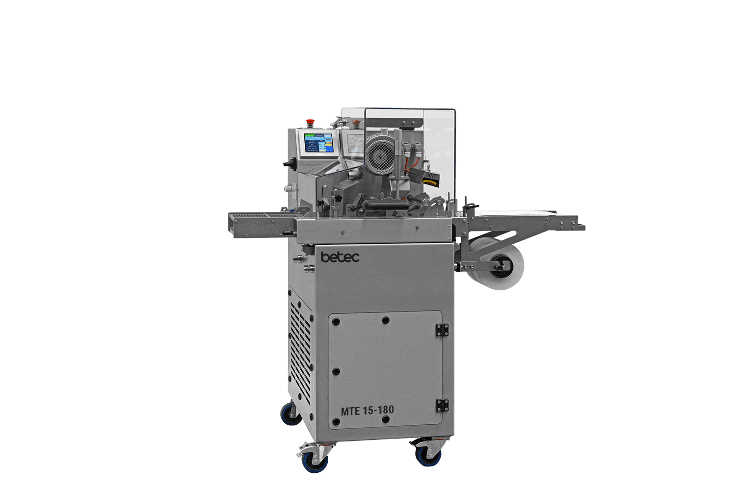 Mini tempering and enrobing machine