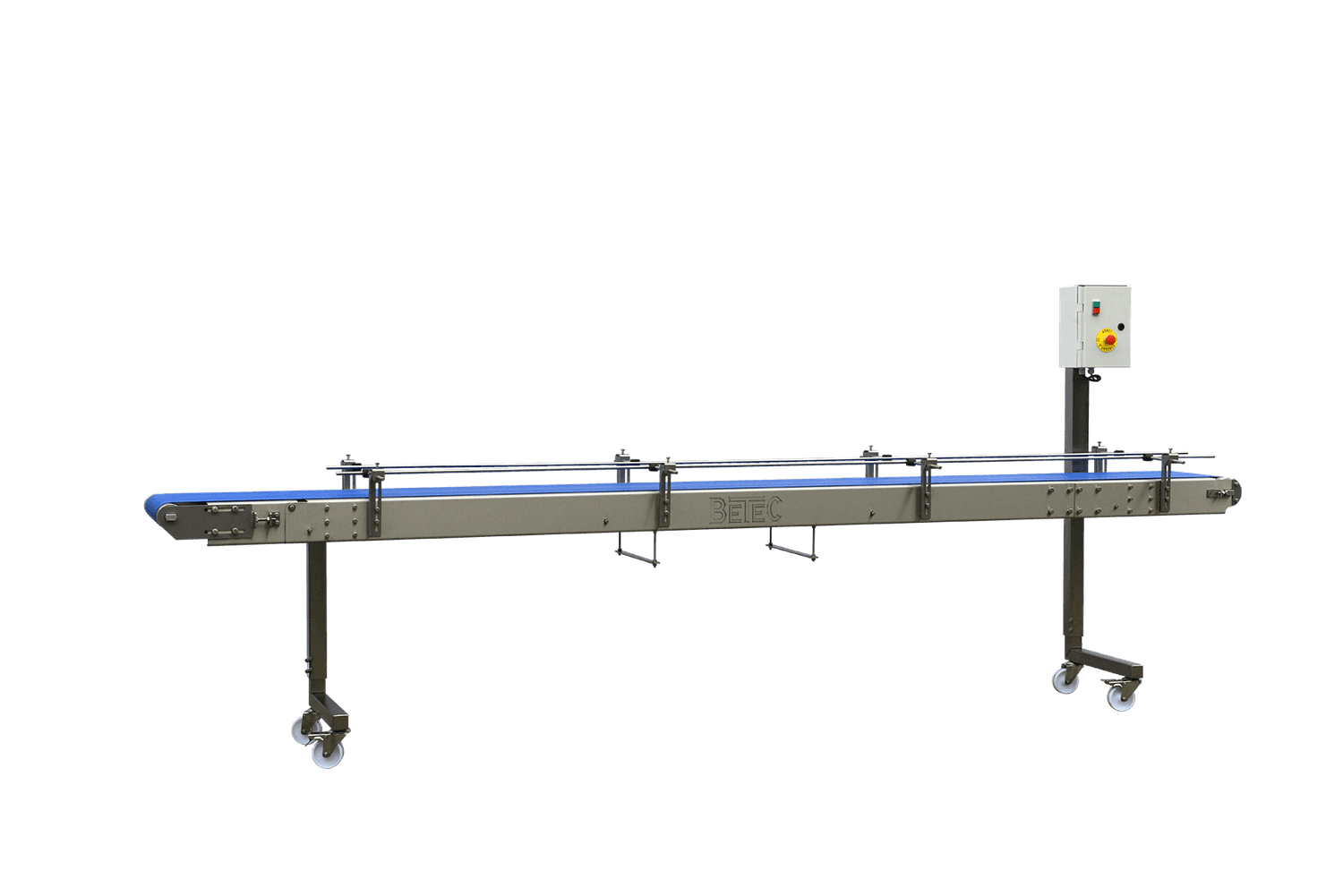 Conveyor with PU belt