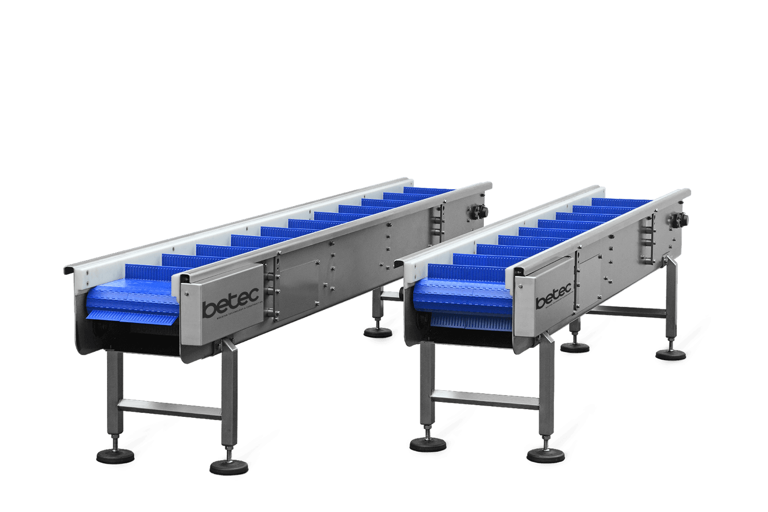 Modular conveyor belt for cold and frozen applications