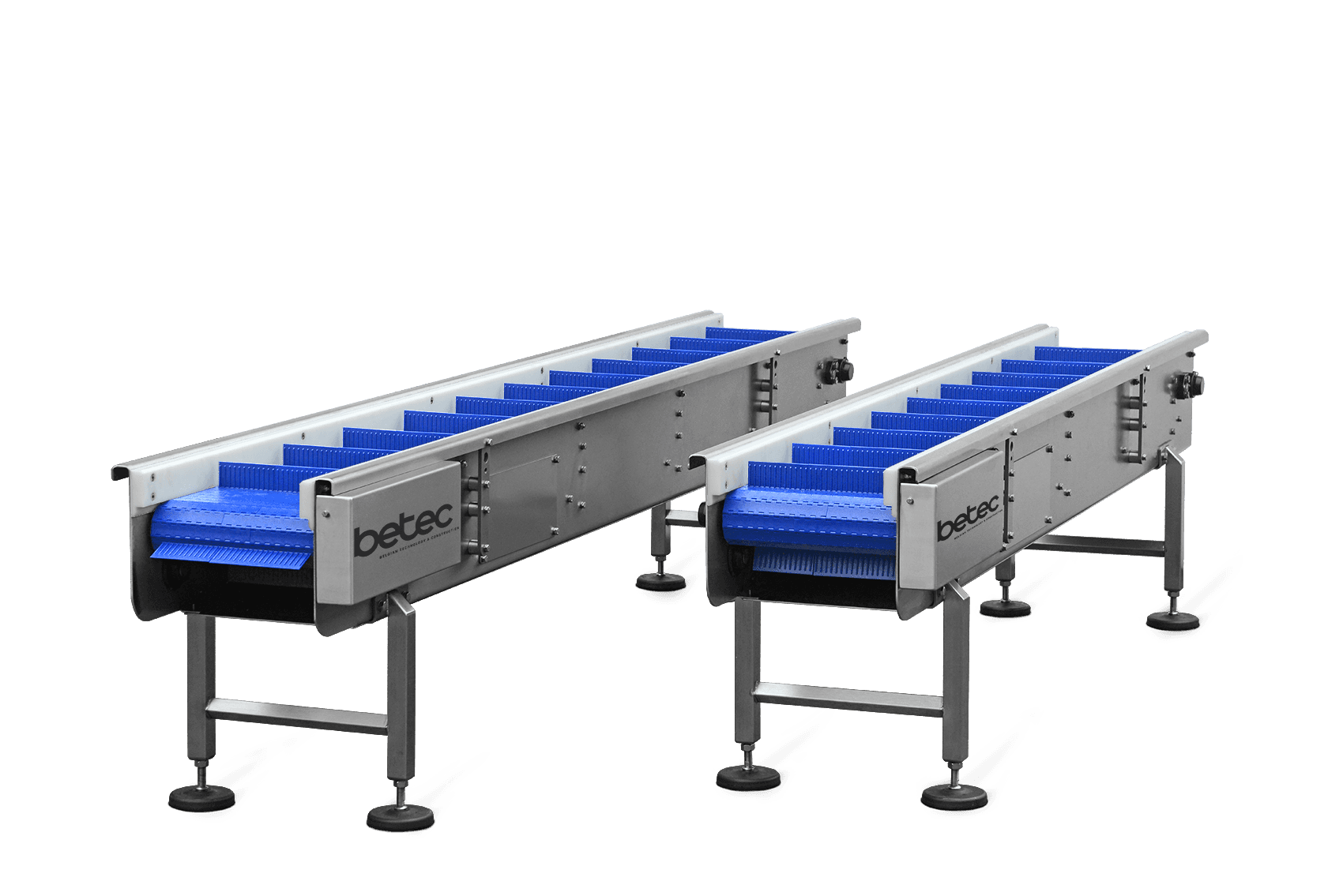 Modular conveyor belt for cold and frozen applications