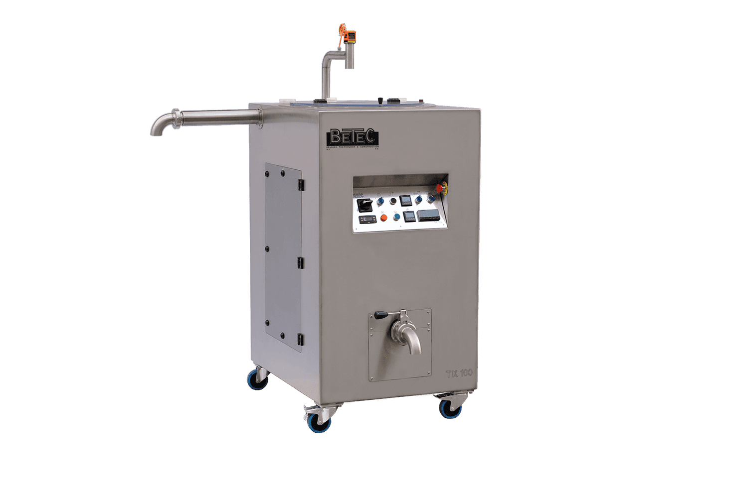 Tempering kettle for batch tempering