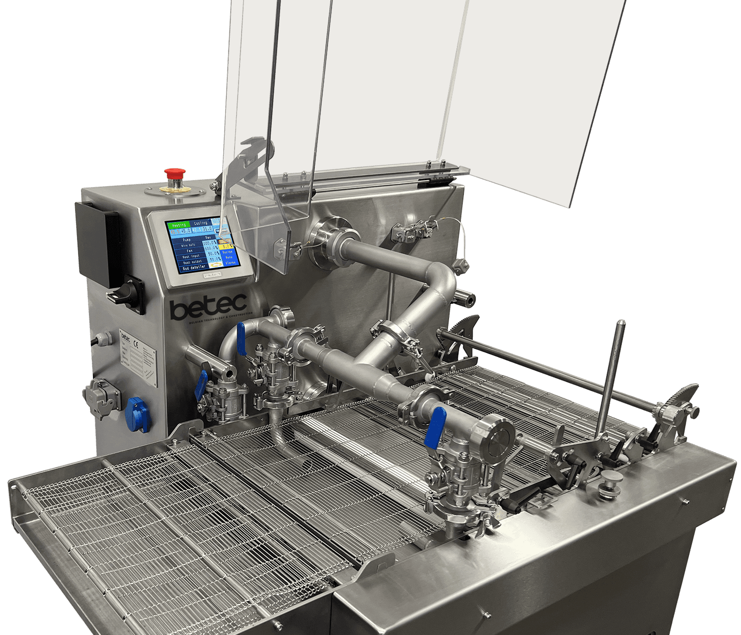 Manifold for Thick Chocolate with Three Adjustable Taps