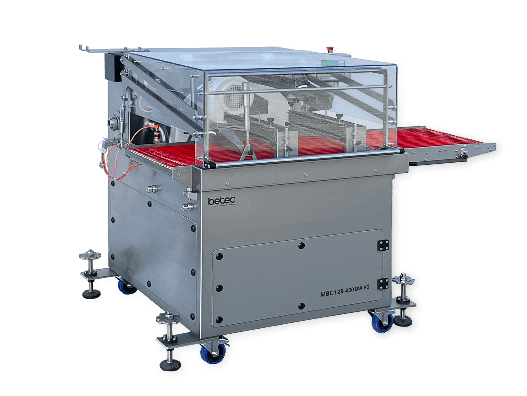 2-in-1-machine for moulding and enrobing