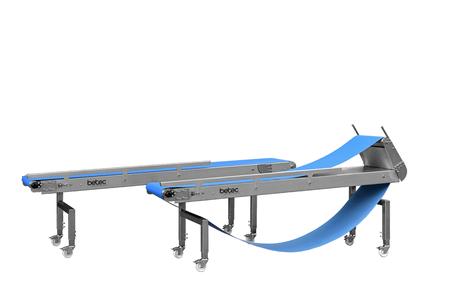 Conveyor with PU belt