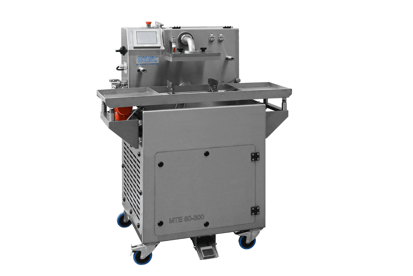 Tempering, moulding and enrobing machine