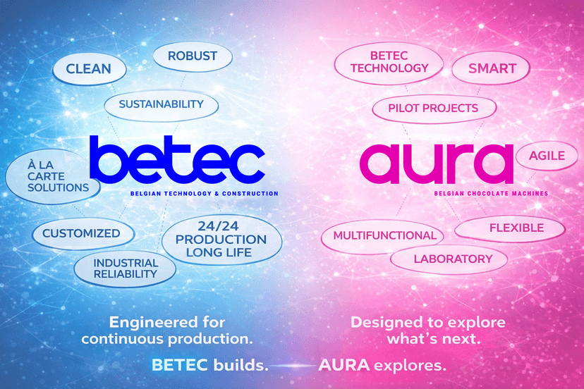 New Aura WK 200 – Belgian Chocolate Melting and Working Kettle designed by Betec
